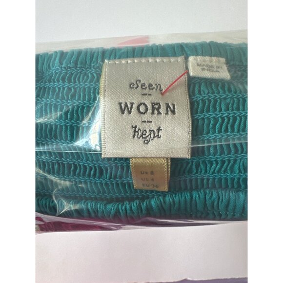 Seen Worn Kept Vintage-Style Floral & Bird Embroidered Peasant Blouse - Picture 9 of 9